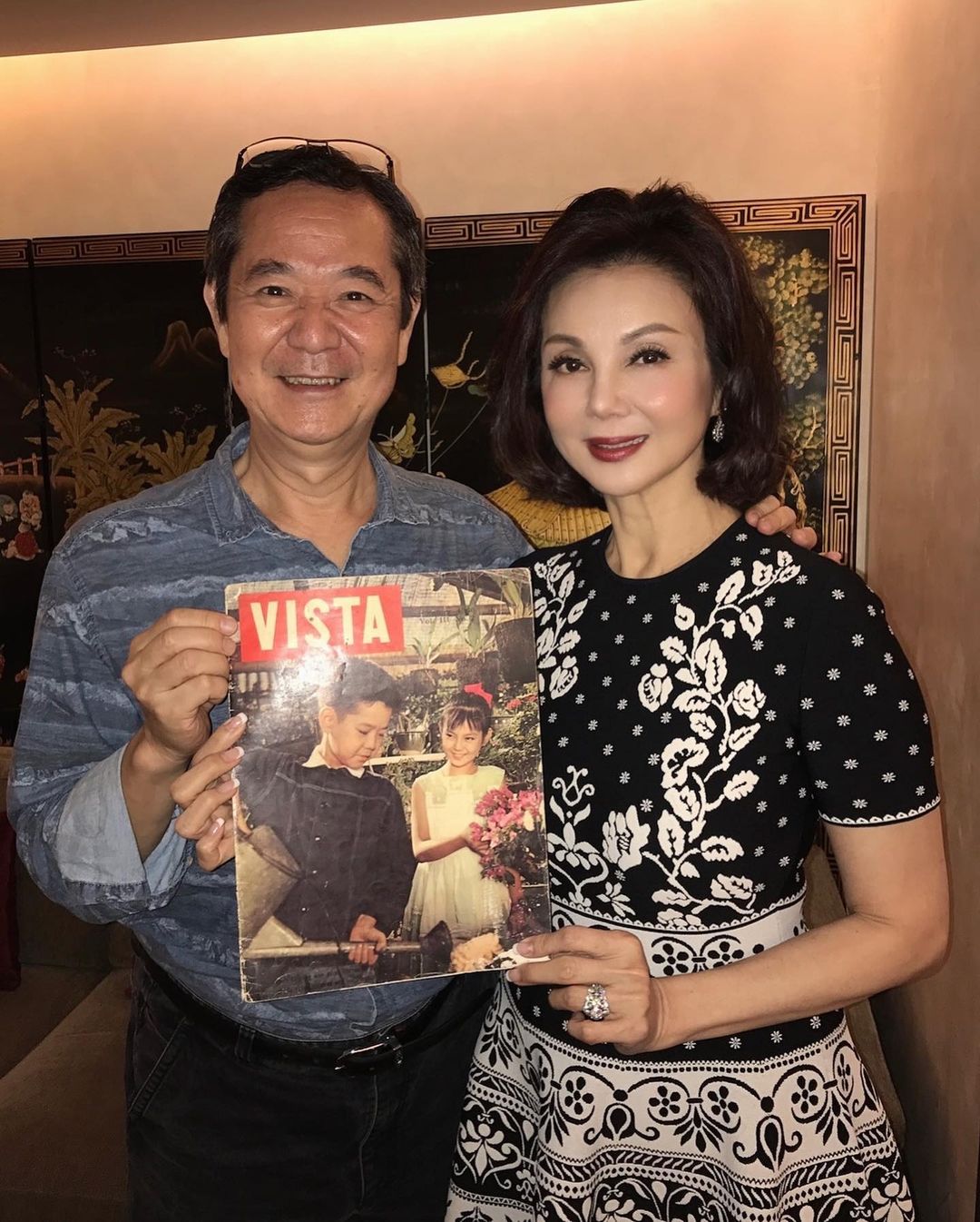 為完成巴戈遺願！66歲謝玲玲「無預警快閃台灣」私下暖舉曝　立志終身行善「我遵守了和他的約定」