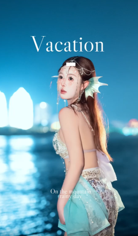 花1200元請化妝師！女孩臉上「被畫上髒髒斑點」超困惑　完妝踏上海灘「秒變身絕美人魚公主」❤️