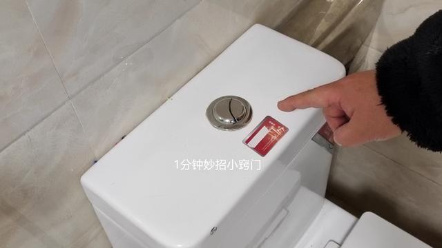 按對了嗎？馬桶上「一大一小按鈕」各有功用　網友驚呼「這些年都按錯了」：難怪常壞掉