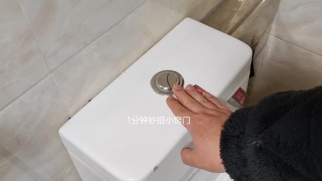 按對了嗎？馬桶上「一大一小按鈕」各有功用　網友驚呼「這些年都按錯了」：難怪常壞掉