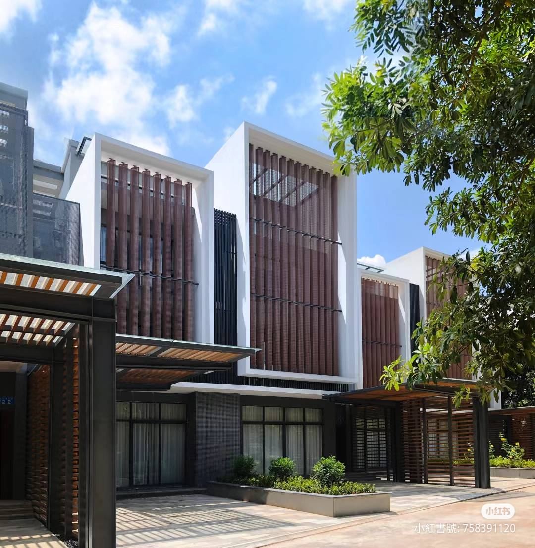 新房建築外「出現神秘黑金屬條」用途成謎　神網友曝設計「不只是為了美觀」：還有重要功能