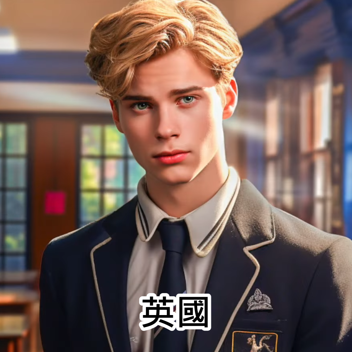 好像偶像劇！AI畫出「各國帥哥校草」身穿制服超青春　「非洲校草超有男人味」台灣南韓也帥翻