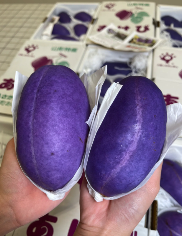 這是什麼水果！超神秘「鮮豔紫色果實」顏色超亮麗　切開後「宛如軟Q果凍」還有神奇療效