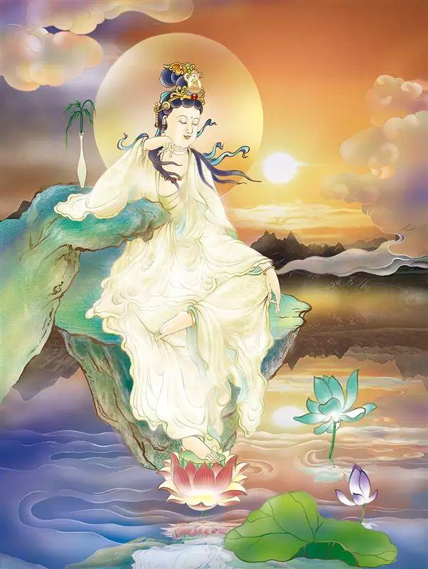大年初一！「大慈大悲觀世音菩薩」下凡送福氣　見者「增福添慧」功德無量