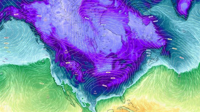 霸王寒流周末來襲！把握機會「4高山有望降雪」　氣象專家預測：「陽明山下雪機率75％」