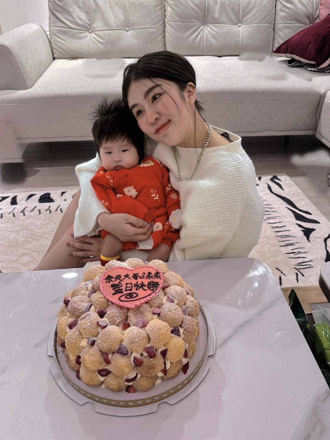 升格爸媽首過年！余祥銓爆「跟老婆激烈衝突」　她怒嗆「吃完藥就不管」：孩子丟給我