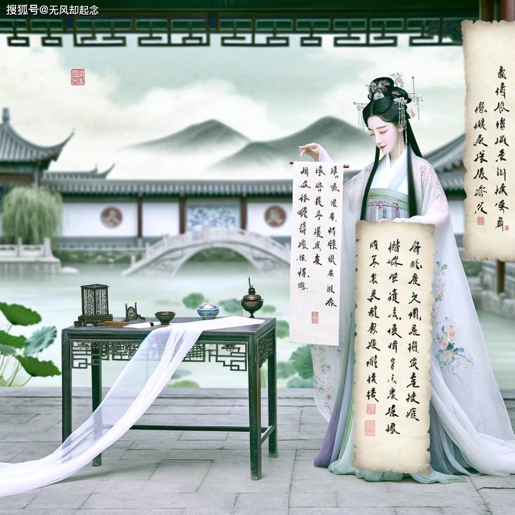 出對聯招婿成功！新婚夜新郎反出上聯「兩岸青山夾碧水」　新娘「嬌羞對出下聯」令人遐想不已