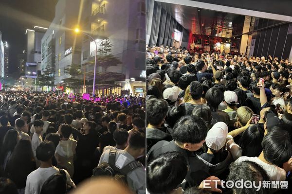 北市驚傳台版梨泰院事件！網紅「狂撒10萬現金」3千人擠爆瘋搶　現場恐怖畫面曝光「警方出手了」