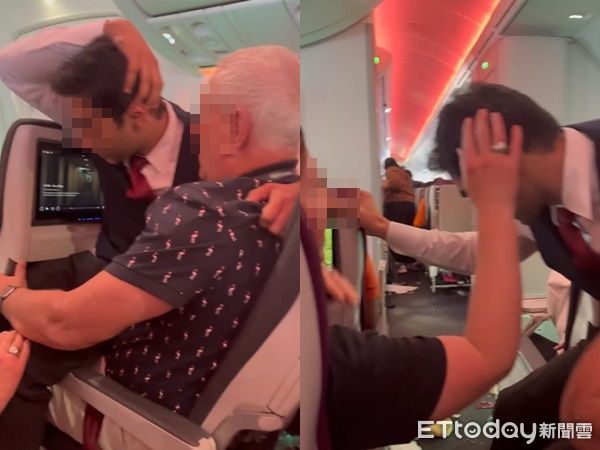 飛機急下墜！台乘客目睹「空服員被甩飛」畫面太驚險　「餐盤、杯碗撞天花板」傷者數量曝光