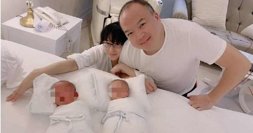 留下龍鳳胎！男星當爸20天撒手「遺孀一打二照顧」　黃小柔曬照不捨「54歲冥誕」