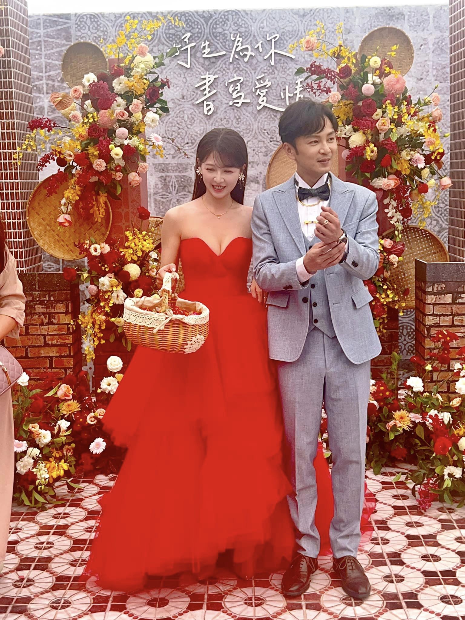 Energy張書偉與謝京穎夢幻婚禮！300萬豪華宴客星光熠熠 甜喊「這種老婆哪裡找」