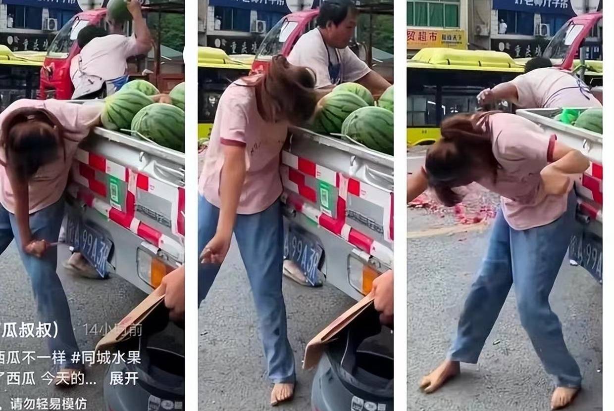 校門口賣西瓜！水果店殘疾夫妻「眼紅直接砸場」　他賠償完「卻因禍得福」