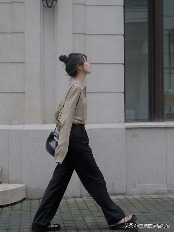 女人不管什麼年紀!寬褲千萬別配「這3雙鞋」 顯矮又土氣:真的很難看