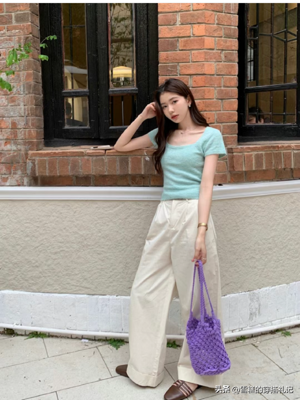 女人不管什麼年紀!寬褲千萬別配「這3雙鞋」 顯矮又土氣:真的很難看