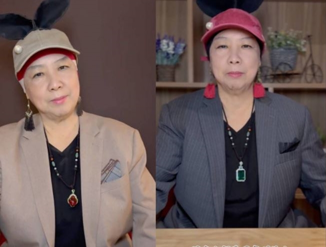 脫掉袈裟！費玉清親姊「赴陸開直播」擁大批信徒　語出驚人「先顧肚皮、再顧佛祖」