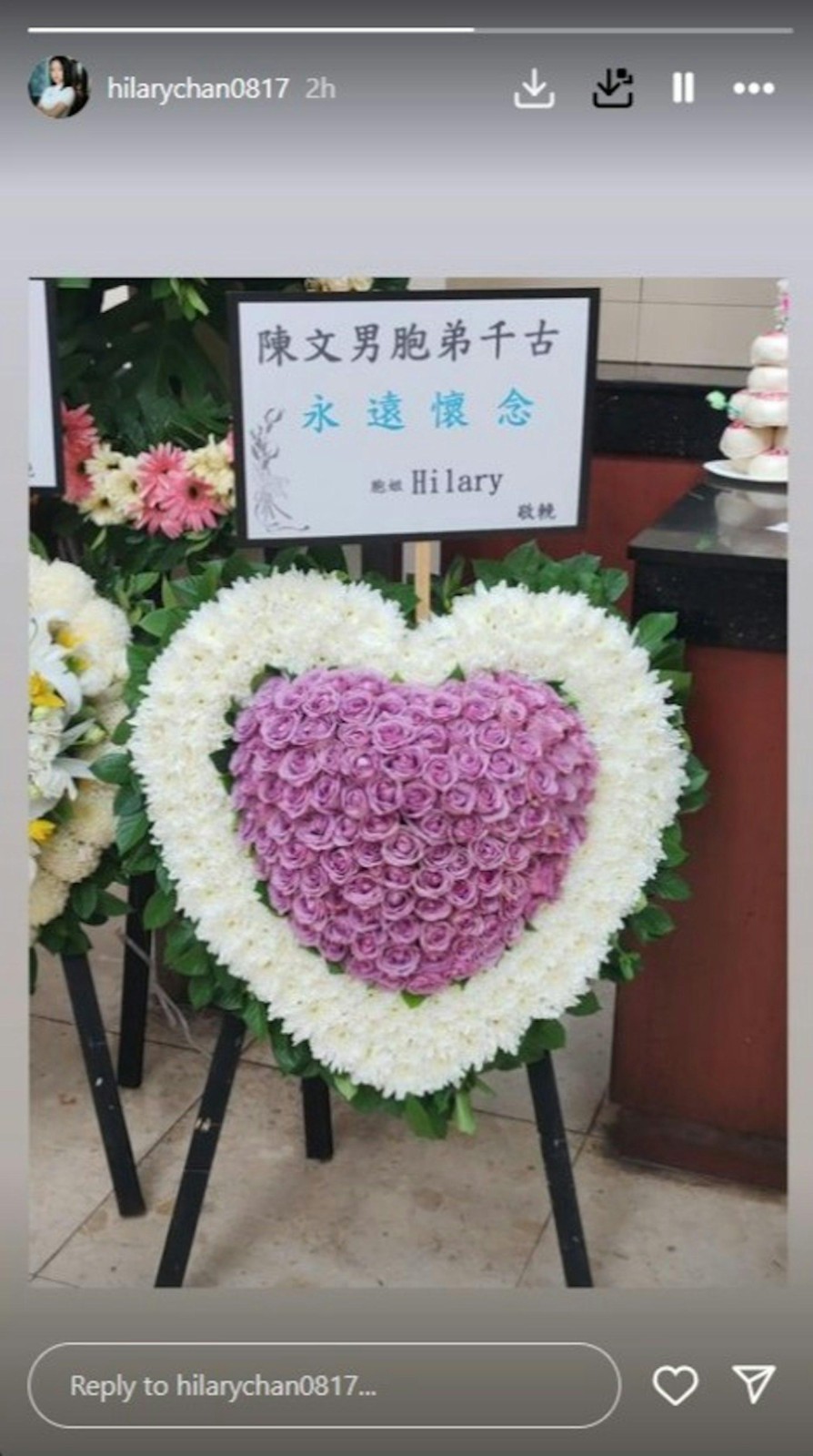 知名主持人文頌男抗癌失敗 親姐淚訴臨終前無言對話