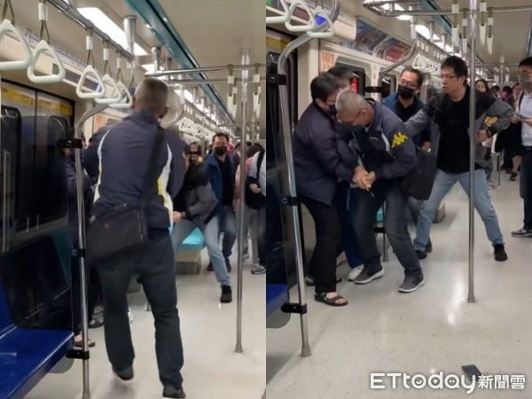 北捷隨機傷人！灰髮口罩伯「第一時間奪刀壓制」全網狂讚　低調離去「身分背景曝光」：我只是做我該做的