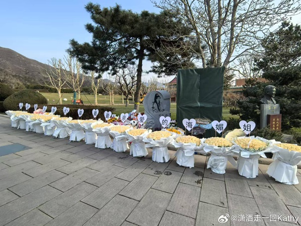 逝世一周年！資深女星墓園「形成一片花海」　「生前最放不下兩孩」最新動向曝