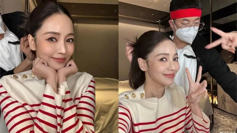 赴陸發展！47歲台灣第一美女主播「工作側拍流出」　網一看「髮際線大後退」不忍目睹
