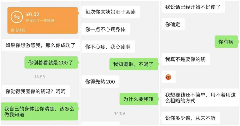 月經期間喝檸檬水遭男友罰款900元 網友怒轟：這不是關心是控制！