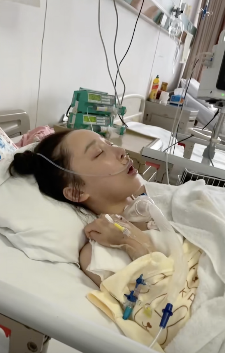 女星突心臟驟停!她成植物人「昏迷三個月」奇蹟甦醒 公開現況「身體一處不能動」悲喊:還想拍戲