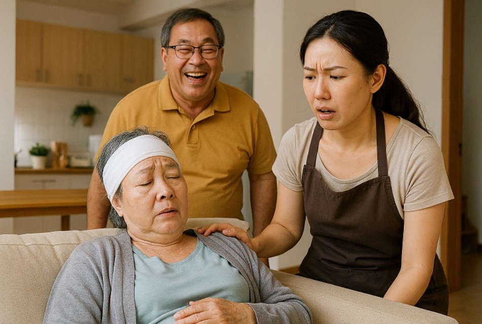 照顧開刀後婆婆！公公搬進來耍廢「還吃掉婆婆補品」　媳婦崩潰「2個月只給我這金額」：比外勞不如