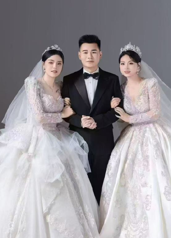 驚世駭俗！新郎與前妻、現任未婚妻三人婚紗照曝光 網友直呼「毀三觀」