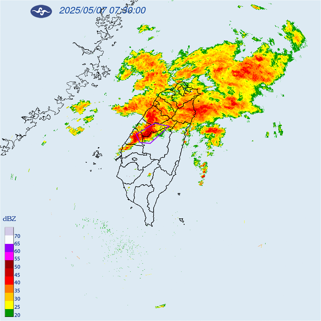 國家警報狂響／瞬間變天「大雷雨轟4縣市」　警告「慎防土石流」趨緩時間曝光