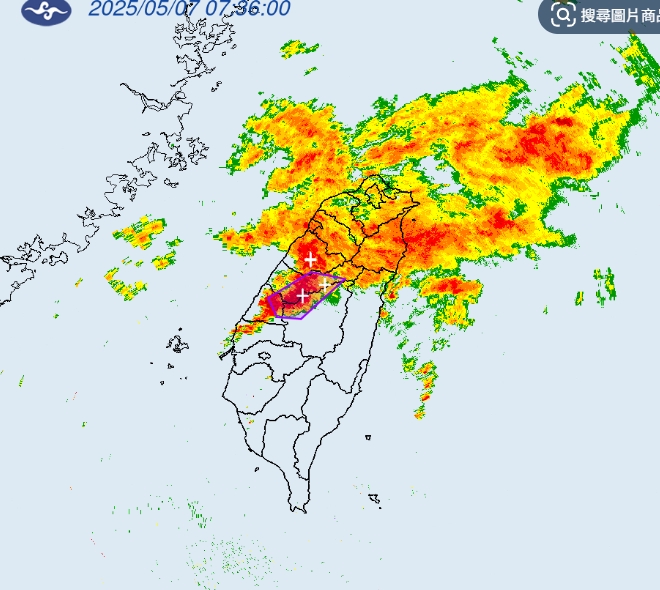 國家警報狂響／瞬間變天「大雷雨轟4縣市」　警告「慎防土石流」趨緩時間曝光