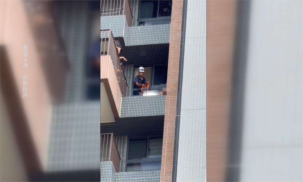 高雄驚傳家暴悲劇！前夫持刀傷人後欲跳樓 警消苦勸化解危機