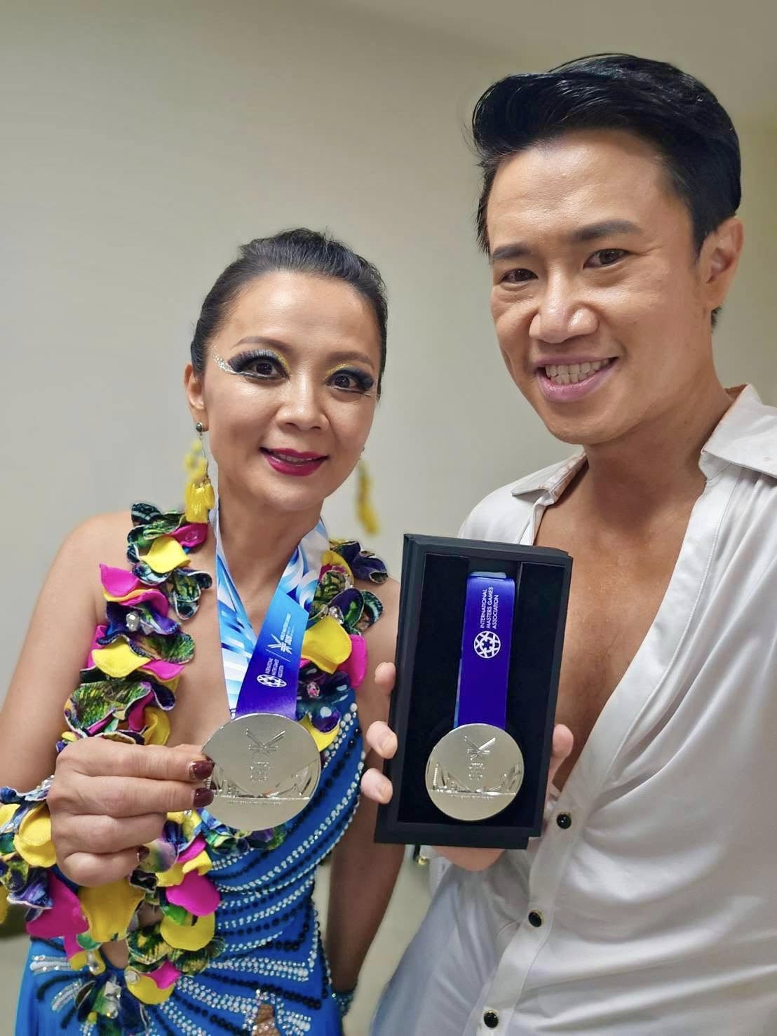 世壯運連奪2銀牌！55歲本土女星「遭酸沒舞台」尫霸氣力挺　她認「出了一些小意外」：與金牌擦肩而過