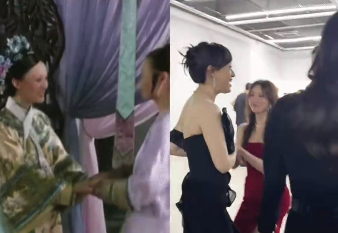 林志玲驚喜化身「林嬛嬛」！向孫儷行禮逗趣全場，孫儷反應成焦點