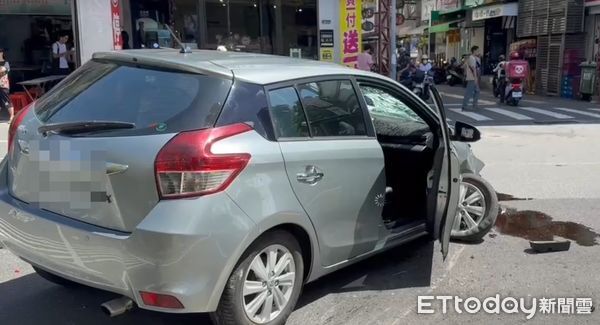 快訊／又是高齡駕車！台南78歲婦「成大旁猛撞29車」...1人命危搶救中