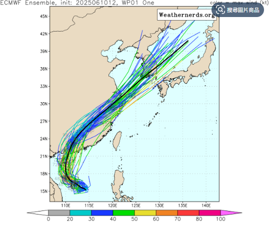 準蝴蝶北轉2天「恐2次登陸」！水氣不斷補「暴雨猛灌3天」