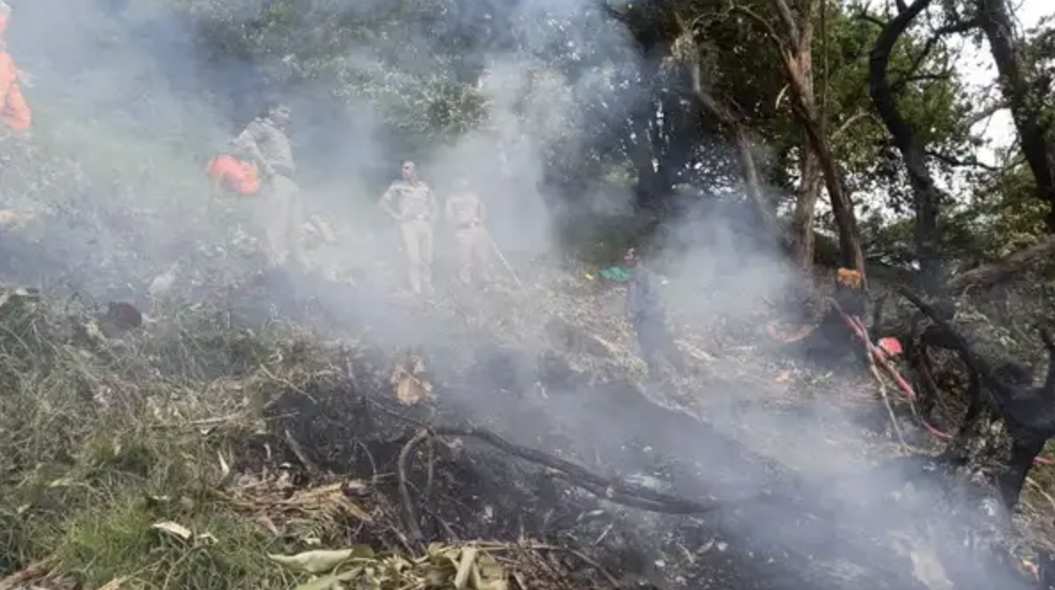 才剛空難279死！驚傳「直升機凌晨墜毀」火勢猛燒　機上人員「全數罹難」：有1個小孩
