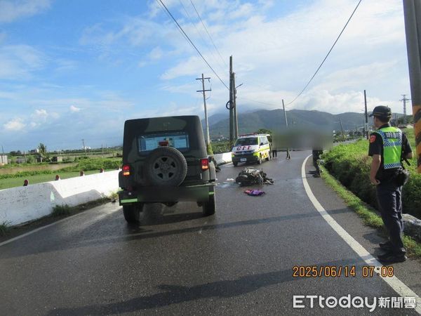 出門不到5分鐘！屏東32歲女騎士「對撞軍車」四肢斷裂　「四度搶救仍不治」現場畫面曝光