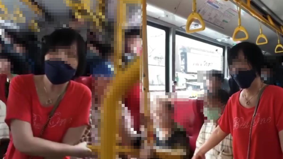 搭公車國中生已讓座！紅衣大媽狂碎念「教育失敗」他一旁委屈哭　 影片曝光網炸鍋：她才該被教育