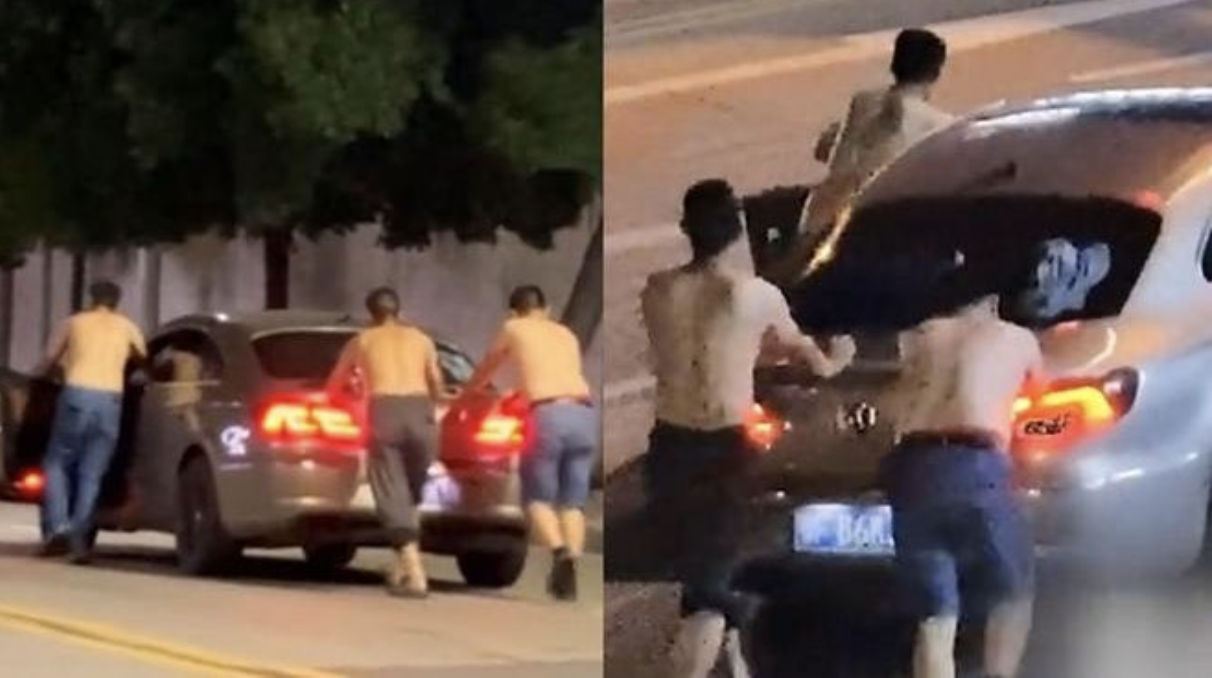 三醉漢「酒後上路推車」！沒上車「算不算酒駕」警方解答了