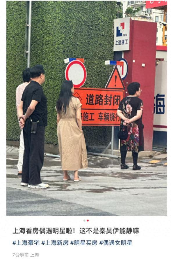 偶遇大咖夫妻檔！凍齡女神「穿少女粉長裙」臀部怪怪的　小10歲尪「挺著大肚腩」：和精修圖差太多