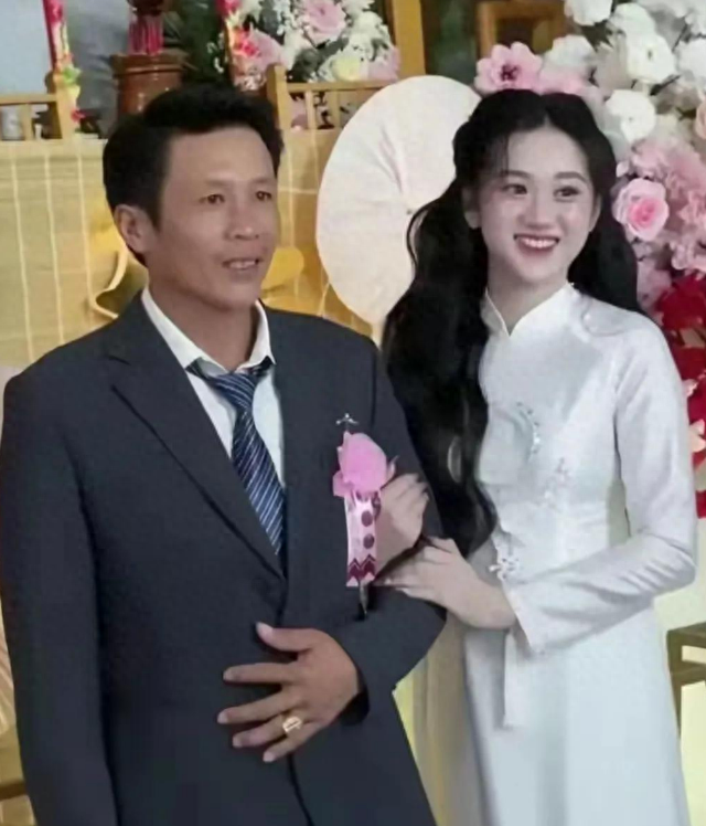 以為是父女！中年大叔「花52萬娶越南女孩」　新娘出場「顏值不輸女明星」網見1點不挺：要小心