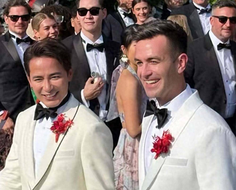 知名富二代義大利完婚！高帥外籍丈夫曝光「兩人外型超級搭」