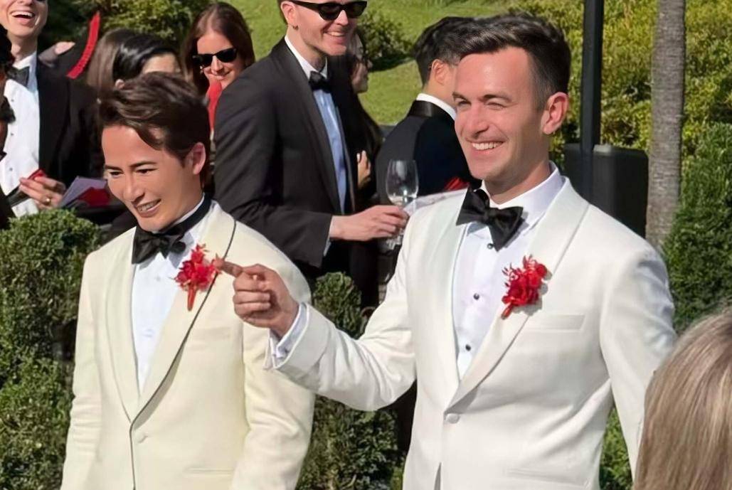 知名富二代義大利完婚！高帥外籍丈夫曝光「兩人外型超級搭」