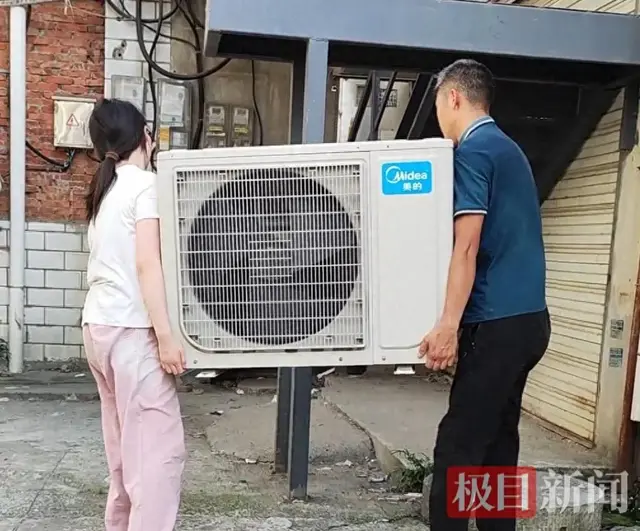 放暑假沒出去玩！15歲貼心女孩陪爸工作「幫裝冷氣」　體會父母辛苦：謝謝爸媽