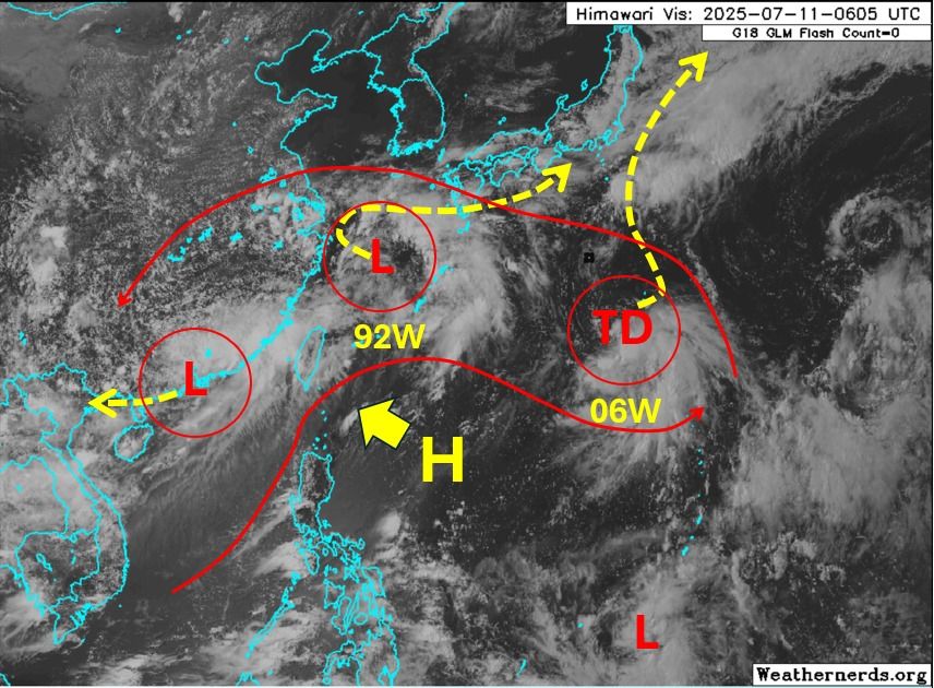 快訊／丹娜絲才剛走！氣象專家曝「24小時內又有颱風」　公開最新路徑「對台影響曝光」