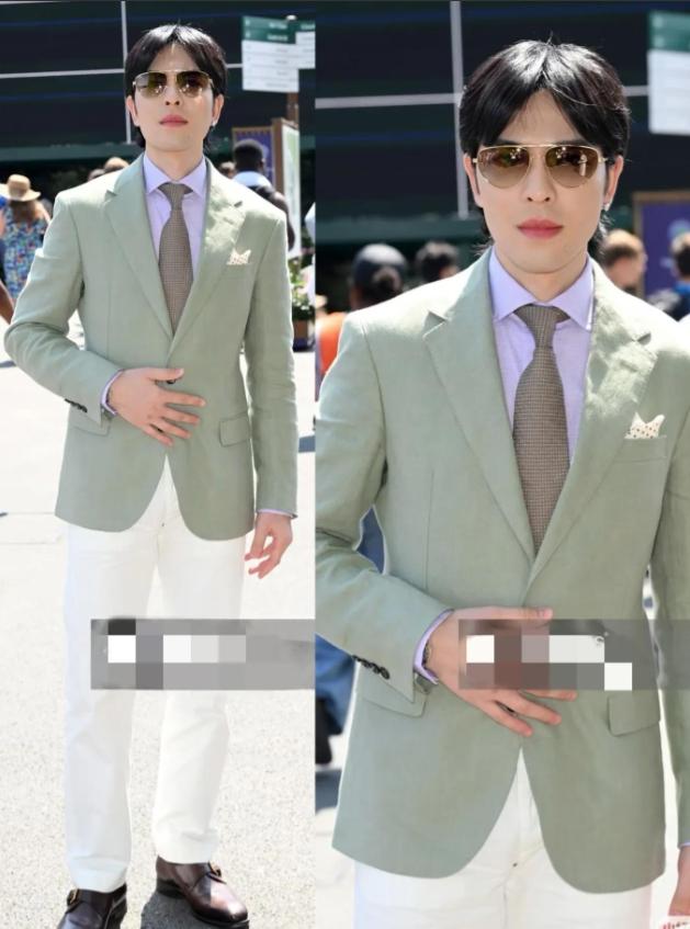 差14歲姐弟戀！大咖男星穿西裝「帶52歲新婚妻現身」　看不出年齡差「他全程一動作」甜蜜溢出螢幕