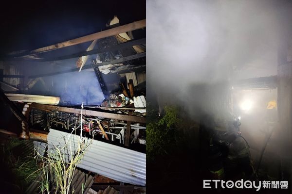颱風夜停電「台南嬤竟葬身火海」原因曝光！兒子怒控消防隊：「要我拿防火災海報拍照...」
