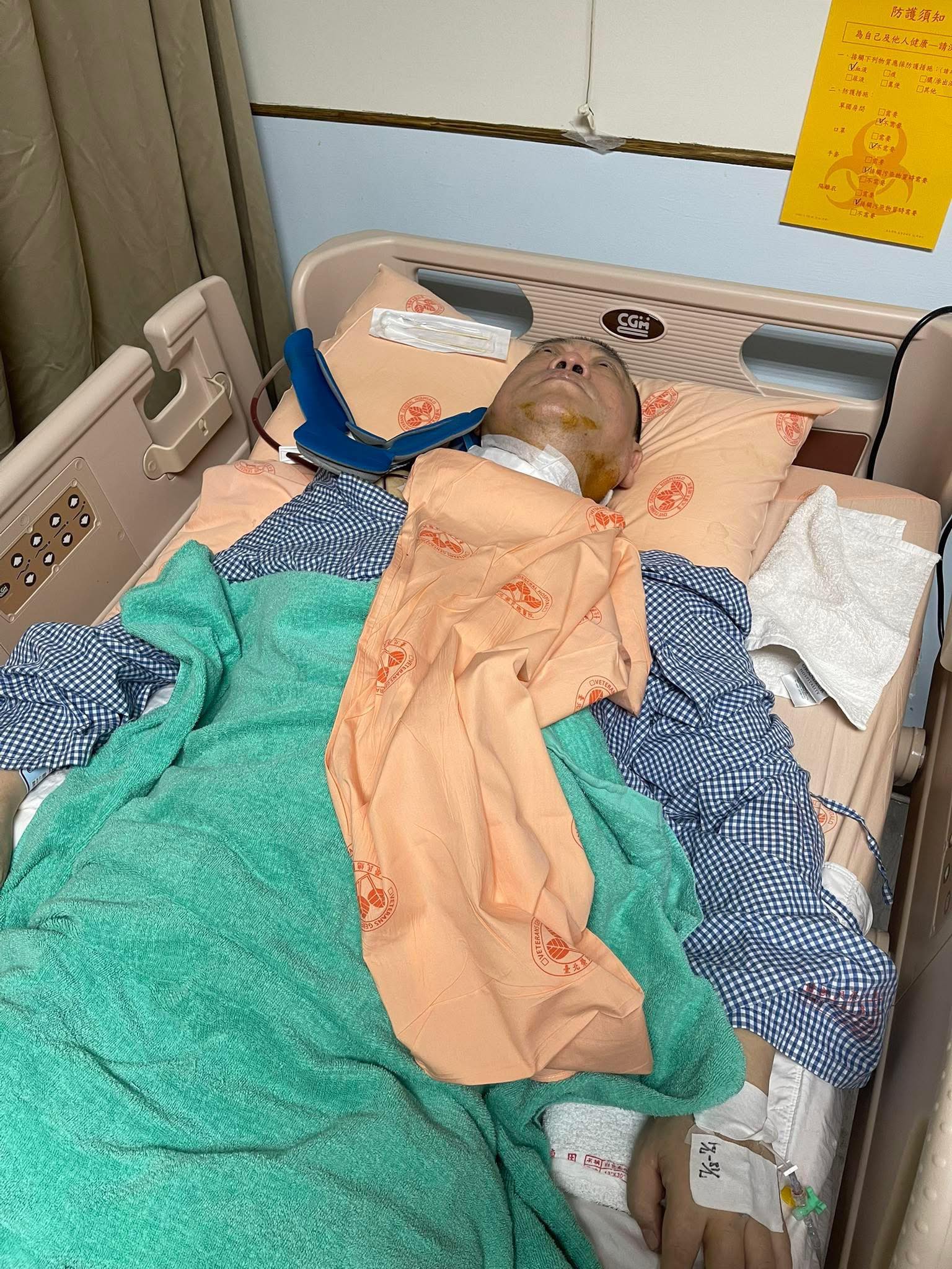 曾罹癌症三期！64歲資深男星「突開刀9小時」病床照曝光　坦言「3億遺產已分好」：想辦法讓我死...