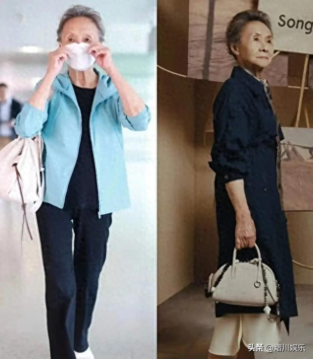 獨自出門旅行！87歲銀髮女星「拖行李箱趕火車」　摘下口罩「網友全自歎不如」：越活越年輕