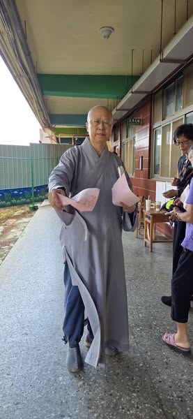 大罷免登場！大咖法師「從深山趕回投票」　「被認出是她」坐禪不忘救國