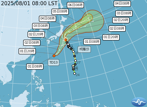 「準白鹿」颱風將生成！大雨還沒要停「這時間豪雨變強」：颱風助攻西南風